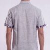 Untitled design - 4 Men Light grey Blue Cotton Batik Print Handloom Shirt